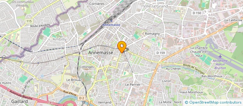 localisation de l'entreprise NOHAILO à ANNEMASSE