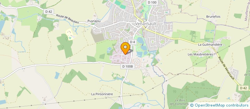 localisation de l'entreprise NOHAJACK  VENANSAULT