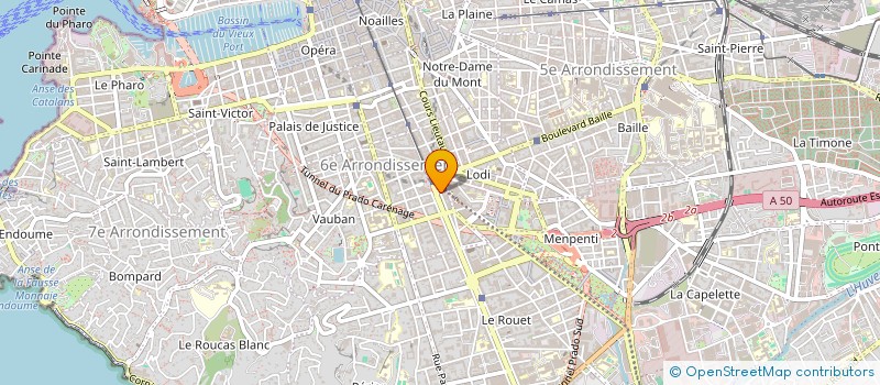 localisation de l'entreprise NOHAM à MARSEILLE