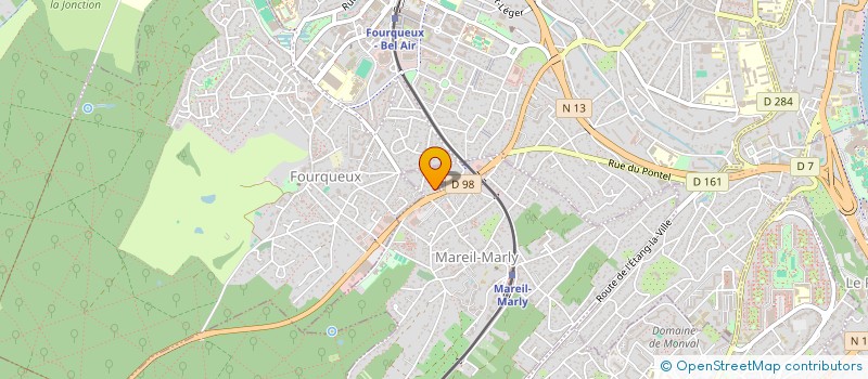 localisation de l'entreprise NOHAM à MAREIL-MARLY