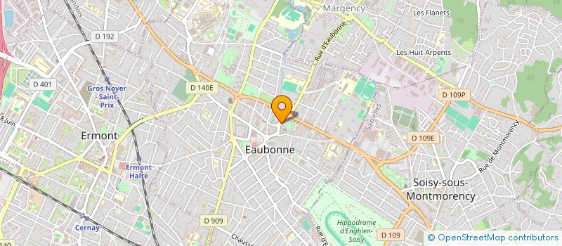 localisation de l'entreprise NOHAM PIECES AUTO à EAUBONNE