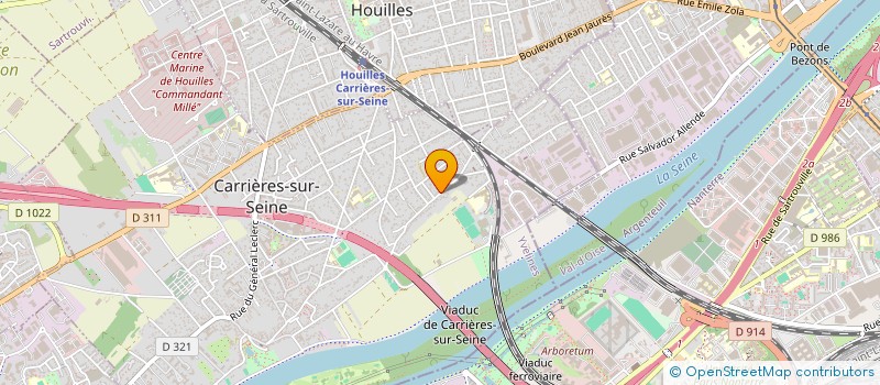 localisation de l'entreprise NOHELI  CARRIERES-SUR-SEINE