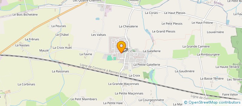 localisation de l'entreprise NOHEO FINANCES  TORCE