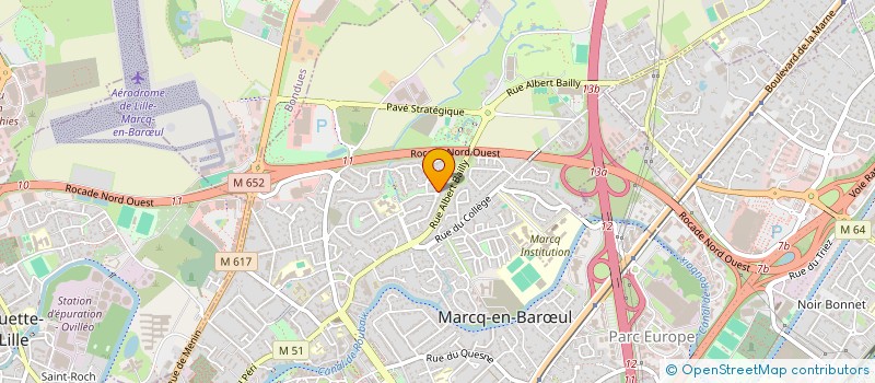 localisation de l'entreprise NOHGAT à MARCQ-EN-BARŒUL