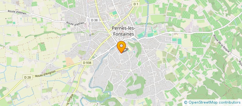 localisation de l'entreprise NOHU CONSULTING  PERNES-LES-FONTAINES