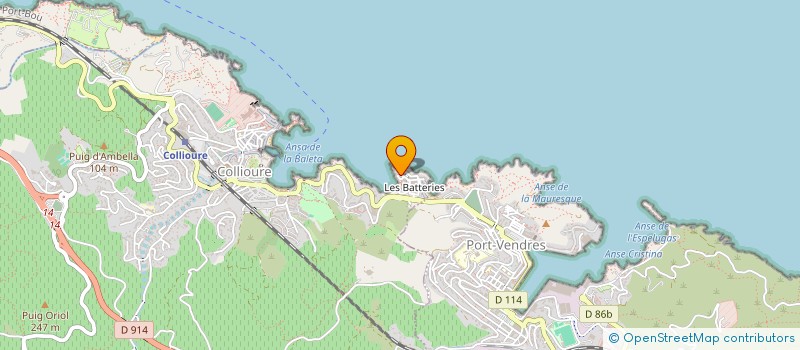 localisation de l'entreprise NOIA  COLLIOURE