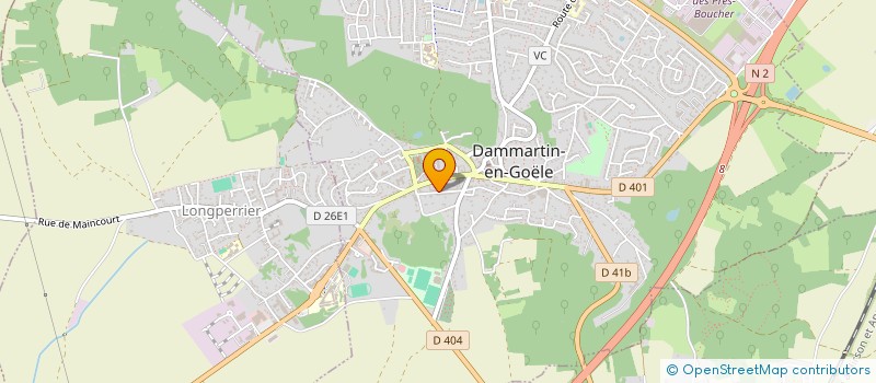 localisation de l'entreprise NOILA SERENITY  DAMMARTIN-EN-GOELE