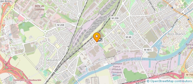 localisation de l'entreprise NOIR DE BOIS à LILLE