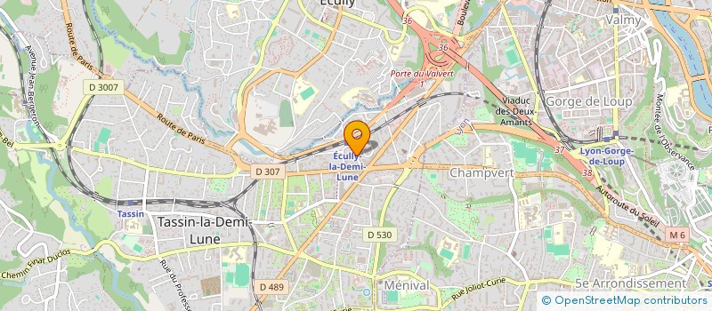 localisation de l'entreprise NOIR DE SENS à LYON