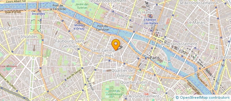 localisation de l'entreprise NOIR ET BLANC ARTS D AFRIQUE  PARIS