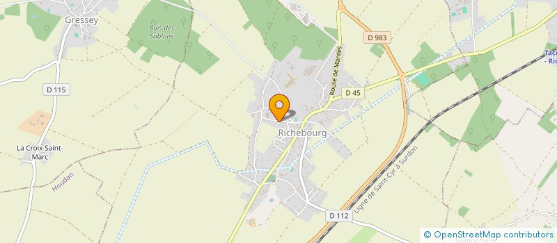 localisation de l'entreprise NOIR ET MAT à RICHEBOURG