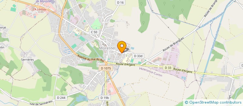 localisation de l'entreprise NOIR ET ROUGE à BRANGUES