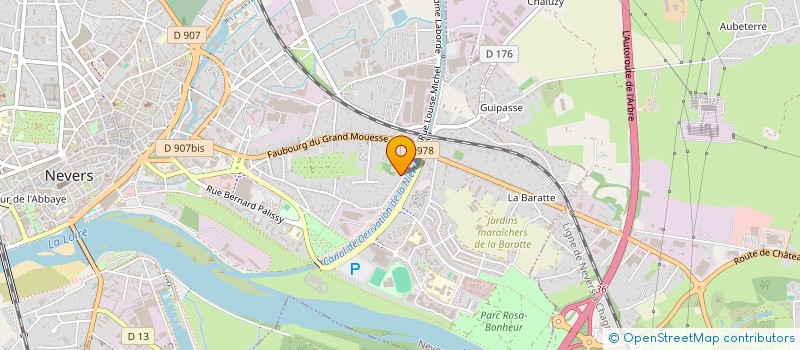 localisation de l'entreprise NOIR MAT à NEVERS