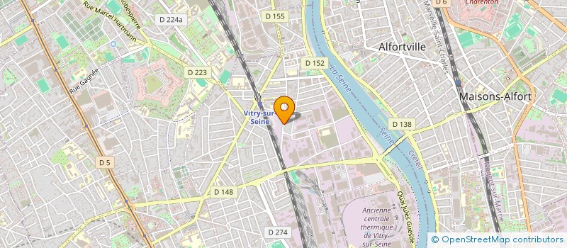 localisation de l'entreprise NOIR PASTEL à VITRY-SUR-SEINE