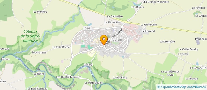 localisation de l'entreprise NOIRAULT  SEVREMOINE