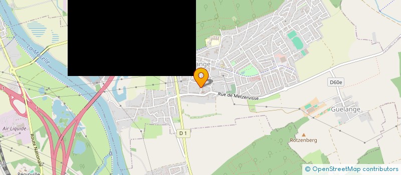 localisation de l'entreprise NOIRE INVESTMENT  GUENANGE