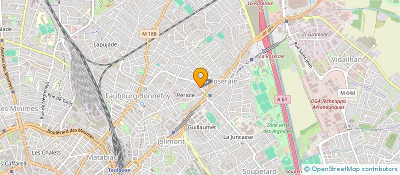 localisation de l'entreprise NOIRESSENCE PRODUCTIONS à TOULOUSE