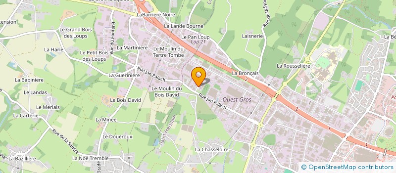 localisation de l'entreprise NOIRMOUTIER INVEST  SAINT-HERBLAIN