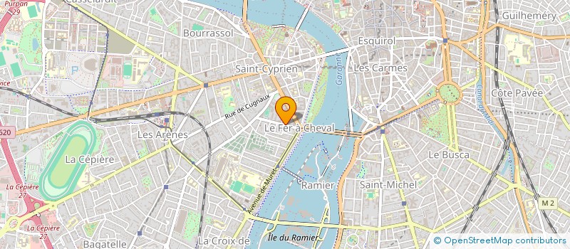 localisation de l'entreprise NOIROT - HOREAU à TOULOUSE