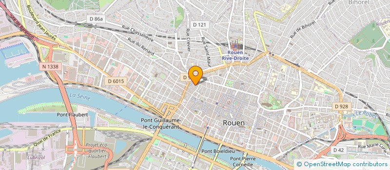 localisation de l'entreprise NOIROT YVAN ET PRIE SYLVAINE à ROUEN