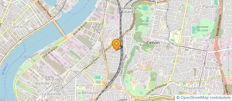 localisation de l'entreprise NOISE CHAMBER  CENON