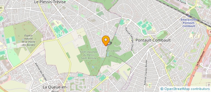 localisation de l'entreprise NOISEAU VISION  LE PLESSIS-TREVISE