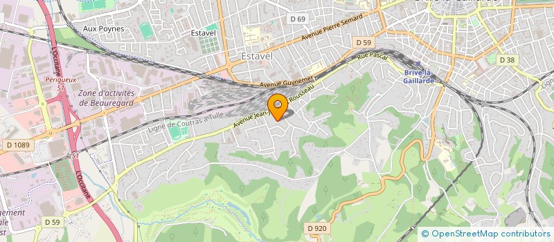 localisation de l'entreprise NOISETIER  BRIVE-LA-GAILLARDE