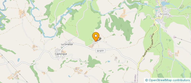 localisation de l'entreprise NOISETIERS DE LA CALMETTE  ARVIEU