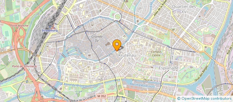 localisation de l'entreprise NOISETTE à STRASBOURG