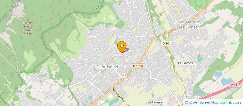 localisation de l'entreprise NOISETTE 38  SAINT-ISMIER