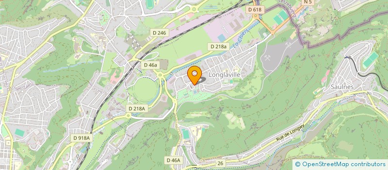 localisation de l'entreprise NOISETTE à LONGWY