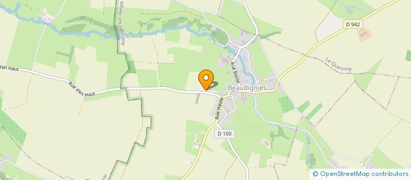 localisation de l'entreprise NOISETTE IMMOBILIER à BEAUDIGNIES