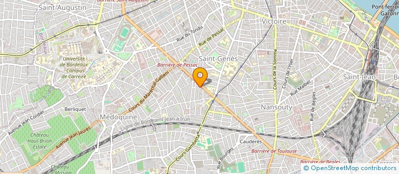 localisation de l'entreprise NOISILLEAU LE JEUNE  TALENCE