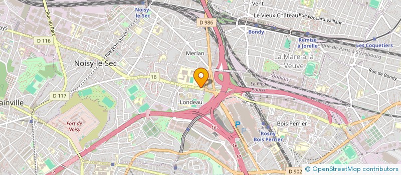 localisation de l'entreprise NOISY EXPRESS à NOISY-LE-SEC