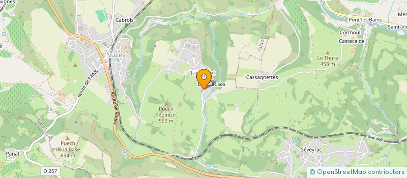 localisation de l'entreprise NOISY GROUND  SAINT-CHRISTOPHE-VALLON