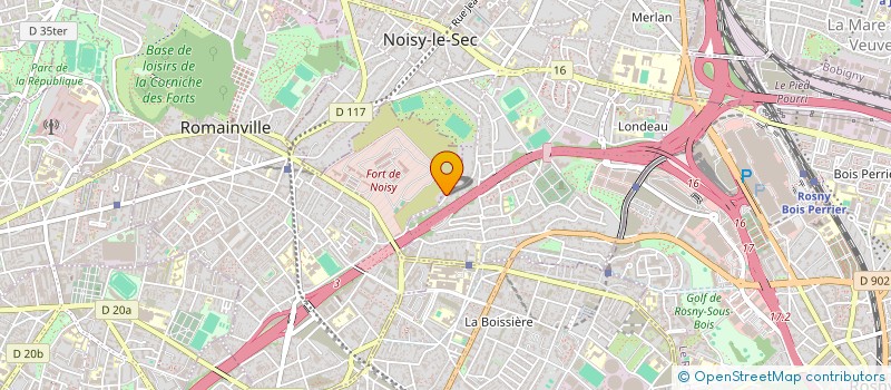 localisation de l'entreprise NOISY PROJECTE à NOISY-LE-SEC