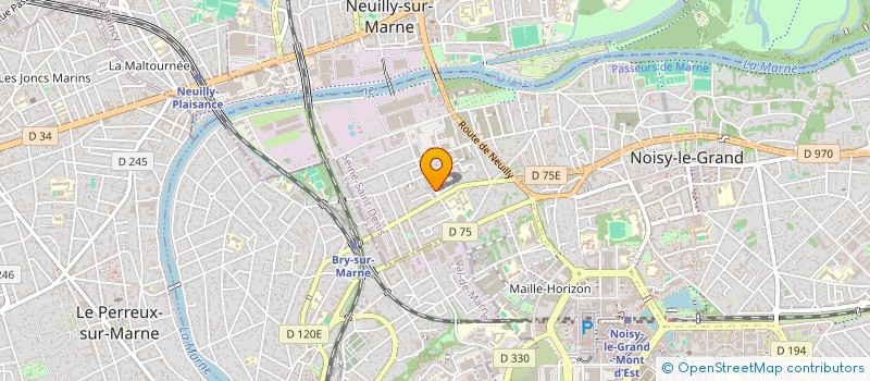 localisation de l'entreprise NOISY SUPERMARCHE  NOISY-LE-GRAND
