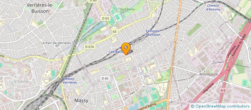 localisation de l'entreprise NOISY SUSHI SAS à ANTONY