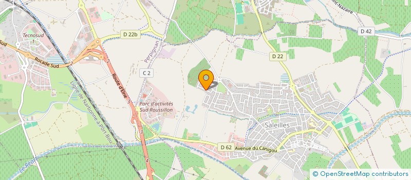 localisation de l'entreprise NOIX DE COCAUD  SALEILLES