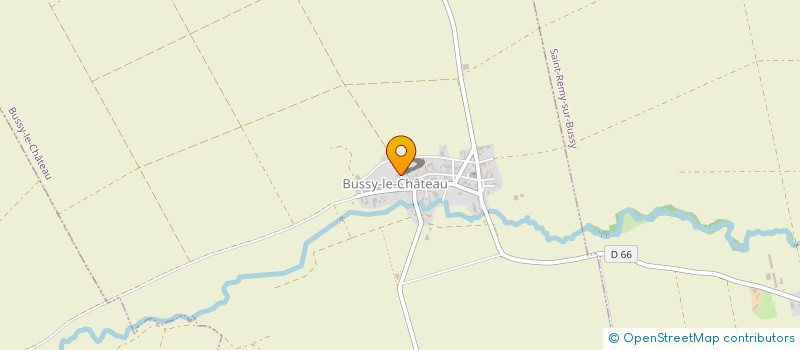 localisation de l'entreprise NOIZET ALEXIS à BUSSY-LE-CHATEAU