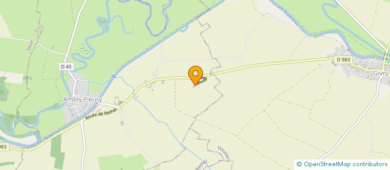 localisation de l'entreprise NOIZET-FALALA  AMBLY-FLEURY