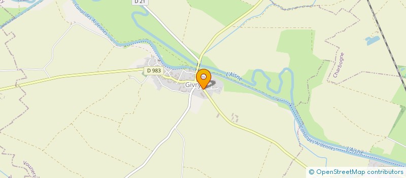 localisation de l'entreprise NOIZET PASCAL à GIVRY
