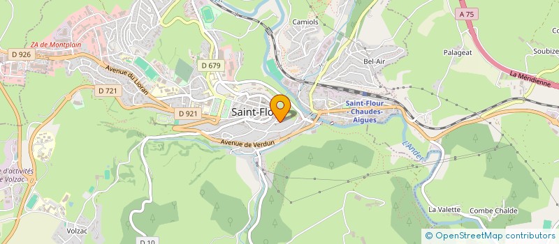 localisation de l'entreprise NOIZETTE à SAINT-FLOUR