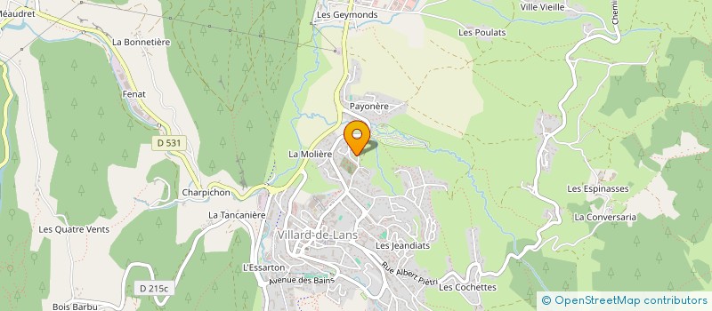 localisation de l'entreprise NOJA RESTAURATION à VILLARD-DE-LANS