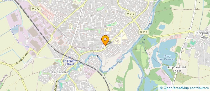 localisation de l'entreprise NOJANE  COURNON-D'AUVERGNE