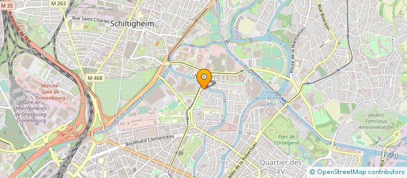 localisation de l'entreprise NOJO à STRASBOURG