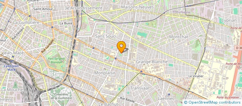 localisation de l'entreprise NOJUA  LYON