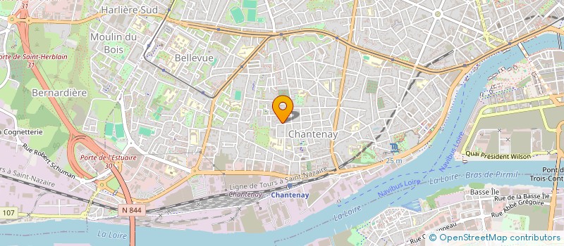 localisation de l'entreprise NOK à NANTES