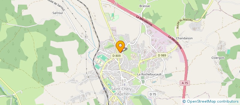 localisation de l'entreprise NOKA  SAINT-CHELY-D'APCHER