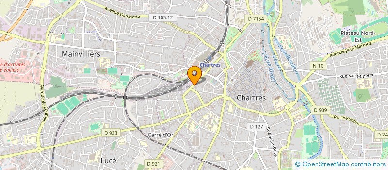 localisation de l'entreprise NOKI CLEAN à CHARTRES